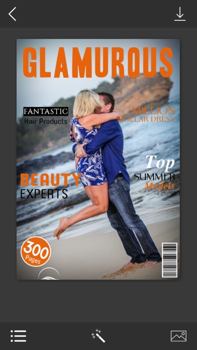 Screenshot #1 pour Magazine Photo Frames - Elegant Photo frame for your lovely moments