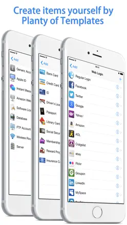 Password Manager Finger Print Lock for iPhone Safe: Screenshot 1 von 5