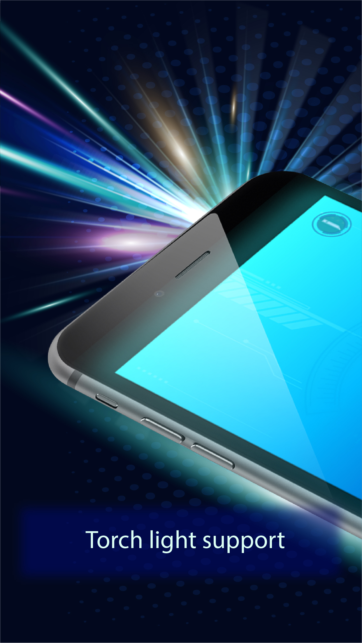 Night club strobe light-synced with your music screenshot 5