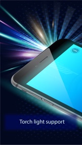 Night club strobe light-synced with your music screenshot