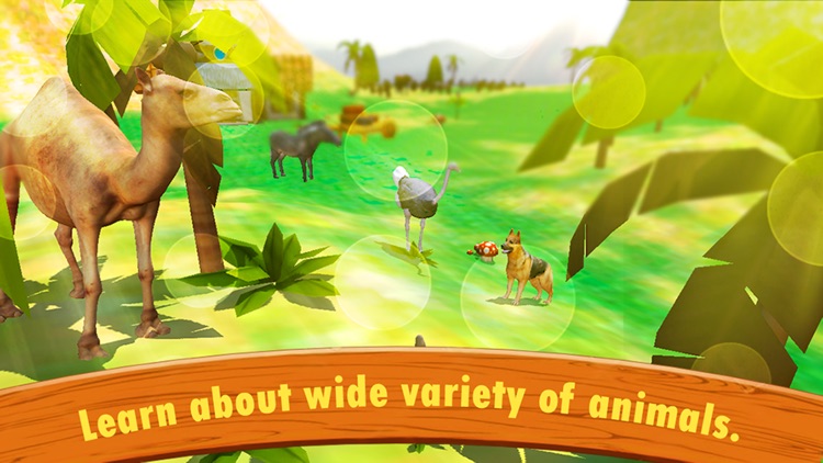 Village Farm Animals Kids Game - Children Loves Cat, Cow, Sheep, Horse & Chicken Games