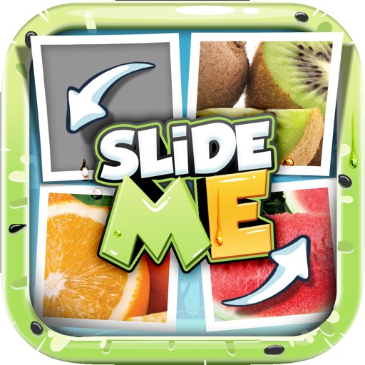 Slide Puzzle Tiles Quiz for Fruit Picture Game Pro iOS App