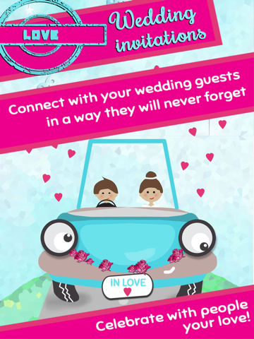 Wedding Invitations Maker – Create The Best Free Invitation Design.s For Special Occasion iPad screenshot 1 - Photo & Video app