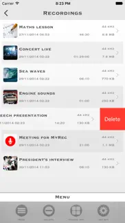 my rec - audio recorder iphone images 3