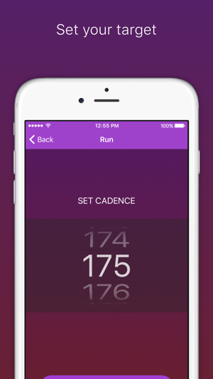 ‎RunCadence Mobile Screenshot