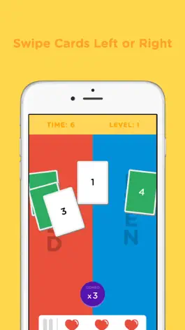 Game screenshot OddSwipe - A minimalistic fast paced logical game where quick thinking is key! mod apk