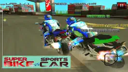 Game screenshot Super Bike Vs Sports Car -  Free Racing Game apk