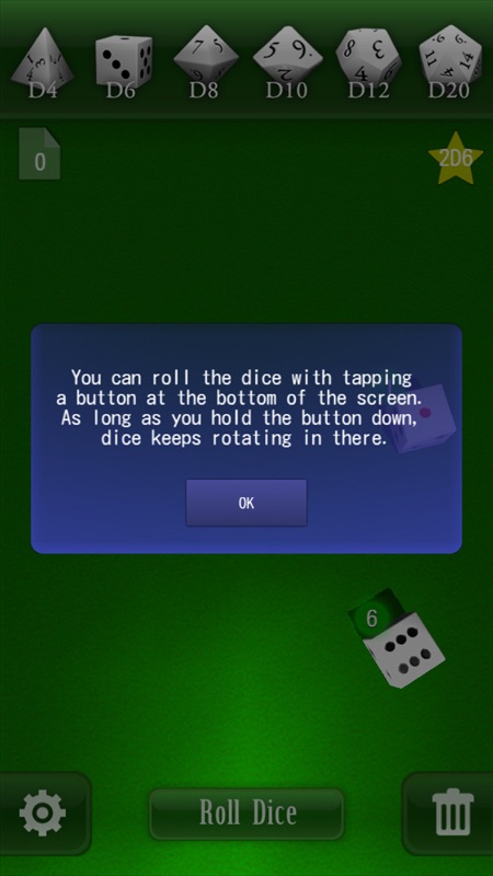 MotionDice(Tabletop RPG dice) screenshot 2