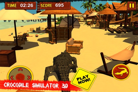 Crocodile Simulator 3D! screenshot 3