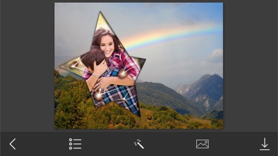 Screenshot #1 pour 3D Rainbow Photo Frame - Amazing Picture Frames & Photo Editor