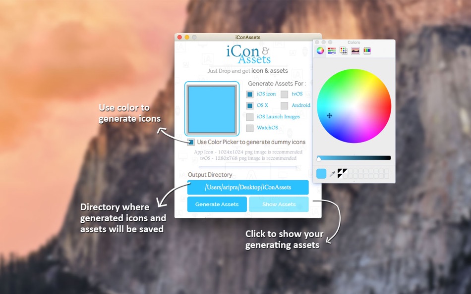 #2. iConAssets-icns and assets (macOS) Podle: ARIPRA INFOTECH PRIVATE LTD