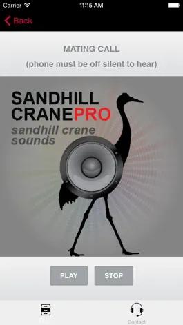 Game screenshot SandHill Crane Calls - SandHill Crane Hunting Call apk