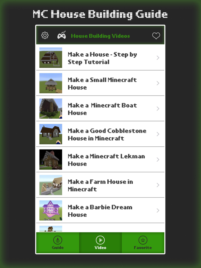 House Guide - Tips for Step by Step Build Your Home for MineCraft Pocket Edition Lite