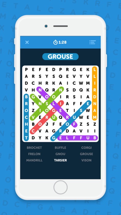 Screenshot #3 pour Infinite Word Search Puzzles+