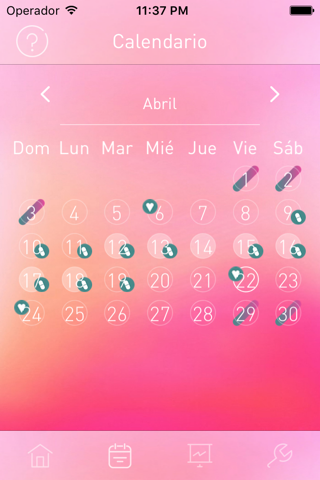 Woman App Pro - Female cycle calendar screenshot 2