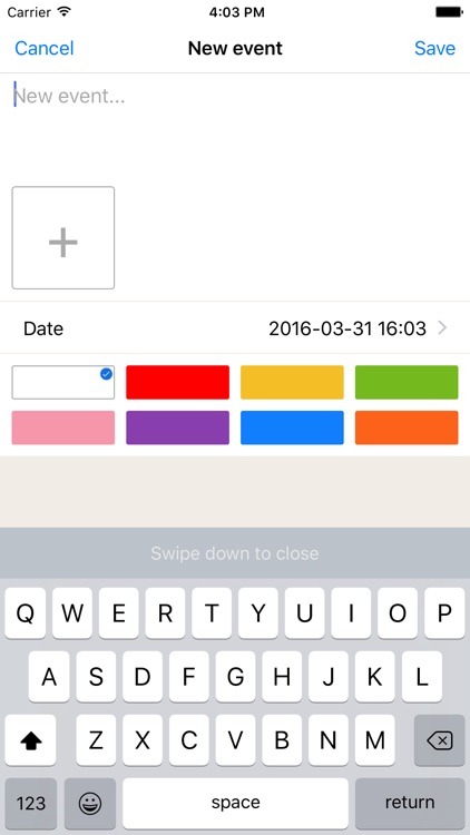 Timeline Notebook - create colorful timeline of events screenshot-3