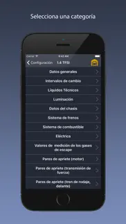 techapp para audi iphone capturas de pantalla 3