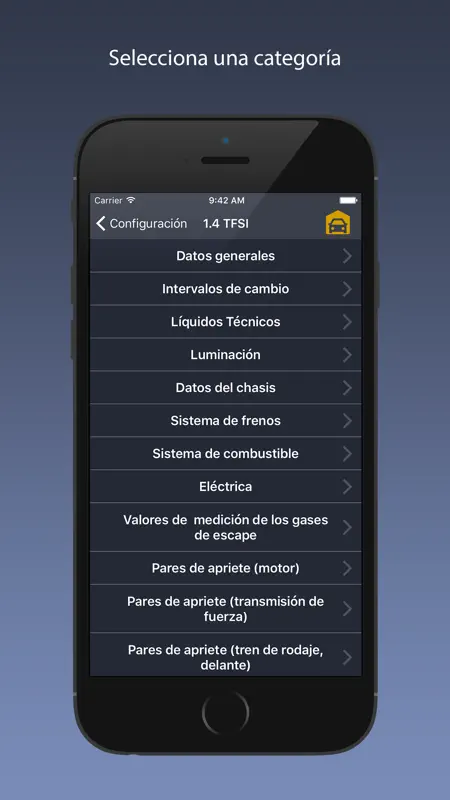 TechApp para Audi screenshot 3 of 5