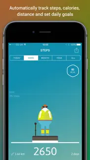 step counter & calorie counter iphone screenshot 1