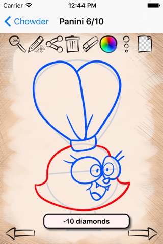 Draw Chowder Friends Version screenshot 3