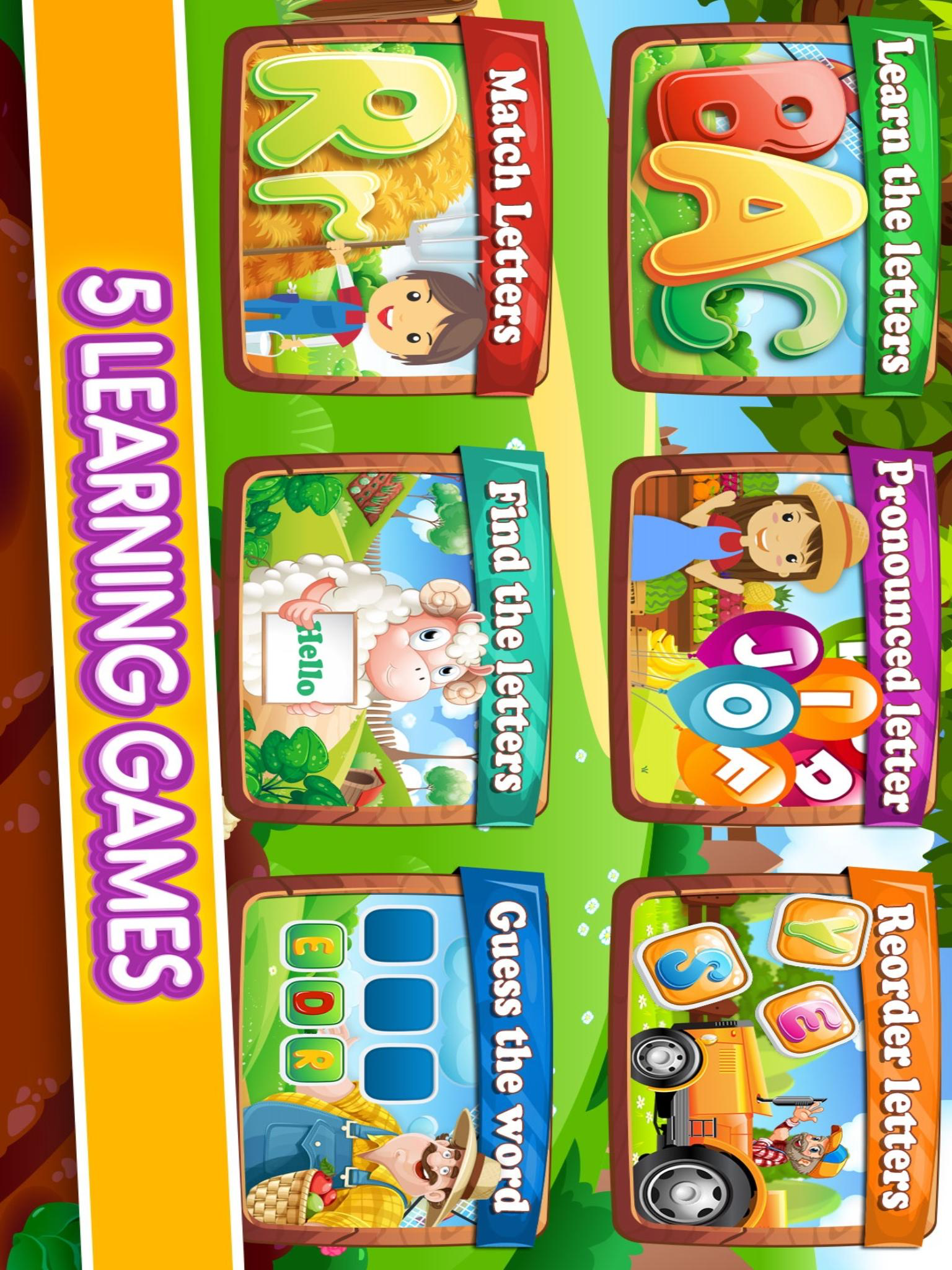 Learning the ABC for kids screenshot 6
