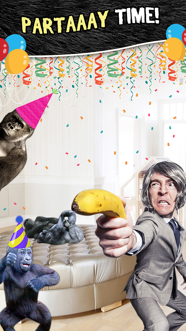 Photo knockout prank - legend of tarzan style lensselfie sticker maker free