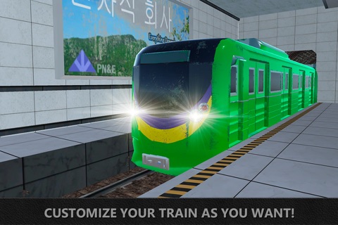 Seoul Subway Train Simulator 3D screenshot 4