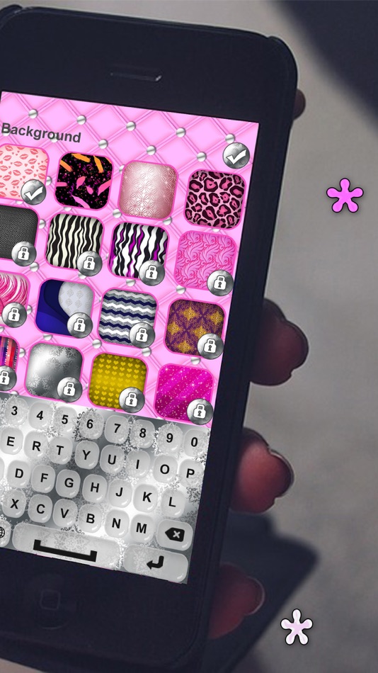 #2. Free Fashionable Keyboard – Customize Your Keyboards with Fancy and Beautiful Color.s (iOS) 由: Milica Vuksanovic