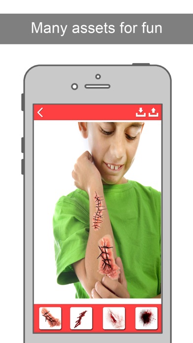 Screenshot #1 pour Make me Injured prank - Idea for taking leave from school and office