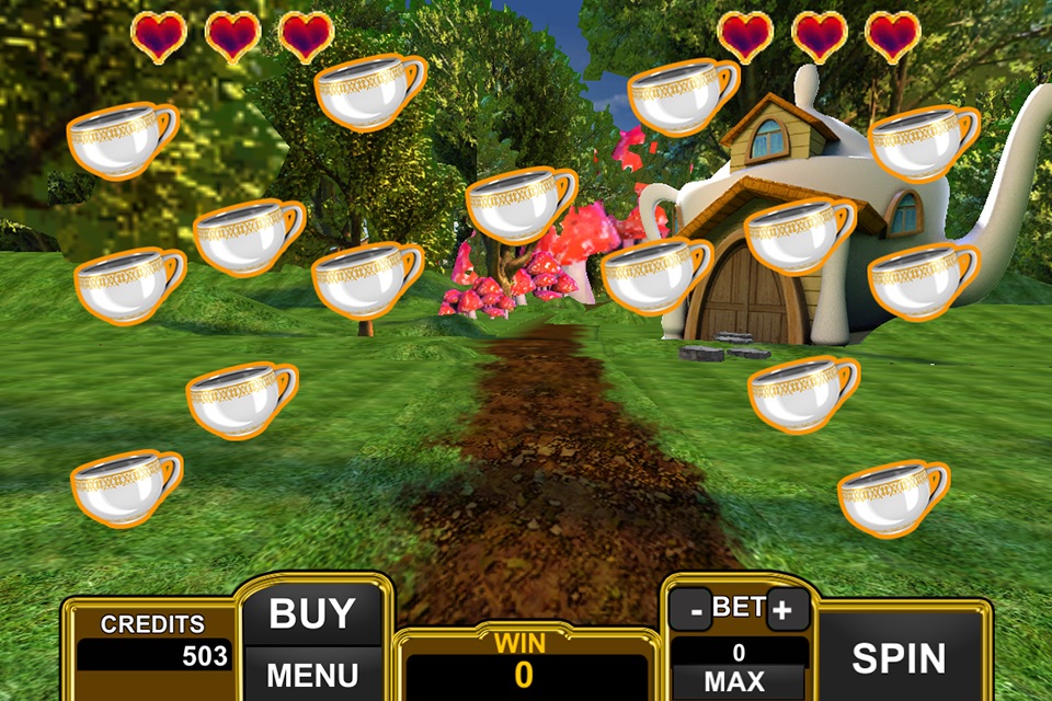 Alice Gold Wonderland Slots screenshot 2