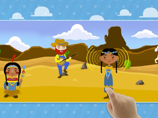 Cyclorama Wild West iPad screenshot