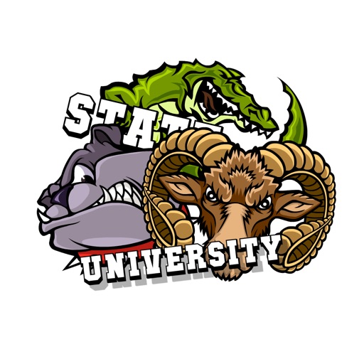 University Stickers