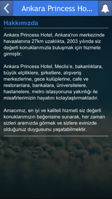 Screenshot #1 pour Ankara Princess Hotel
