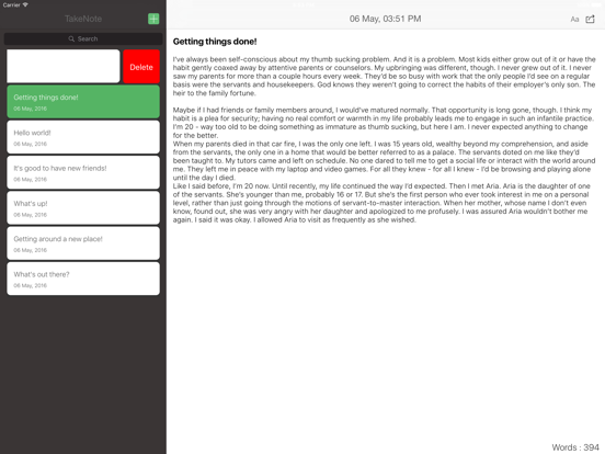 Screenshot #5 for Take Note - Pocket Edition