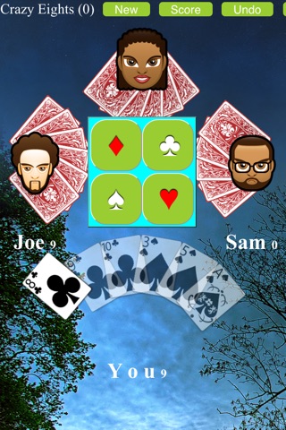 Crazy Eights Card Game screenshot 2