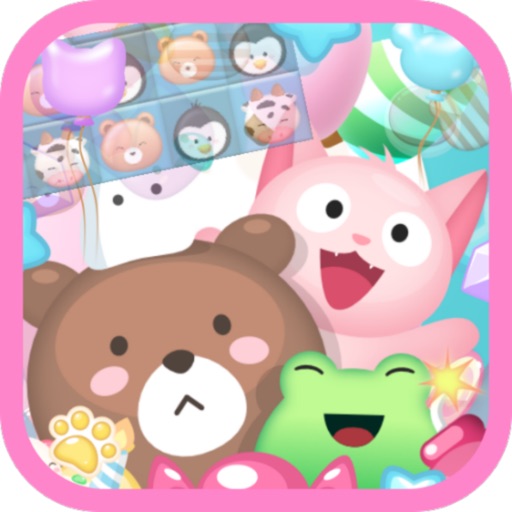 cute cats animals farm - Fun Matching Game with Animals for Kids icon