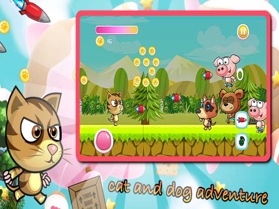 Screenshot #4 pour chat et de chien go - animaux jeu de course aventure pour les enfants