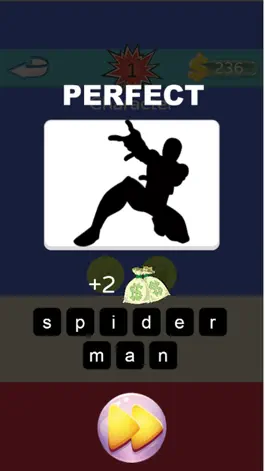 Game screenshot Anime Manga and Cartoon Character Shadow Quiz - Guess The Popular Super Hero, Classic Comic and People Picture from TV Show, Movie Channel and Film apk