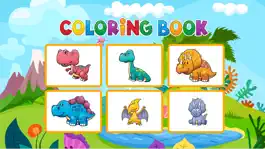 Game screenshot Dinosaurs Coloring Book - Painting Game for Kids apk