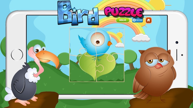 Free Online Games for Kids - Birds Jigsaw Puzzles