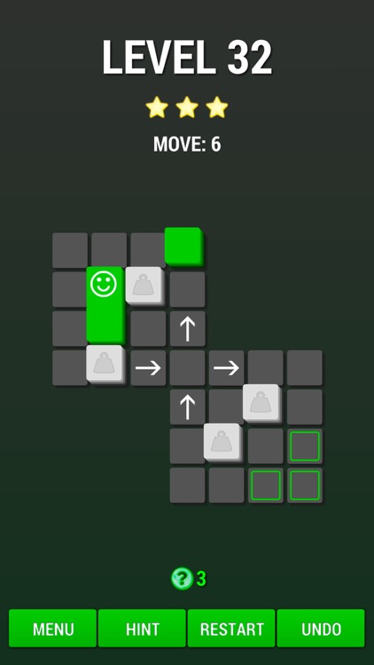Move on Green - logic puzzle game screenshot-3