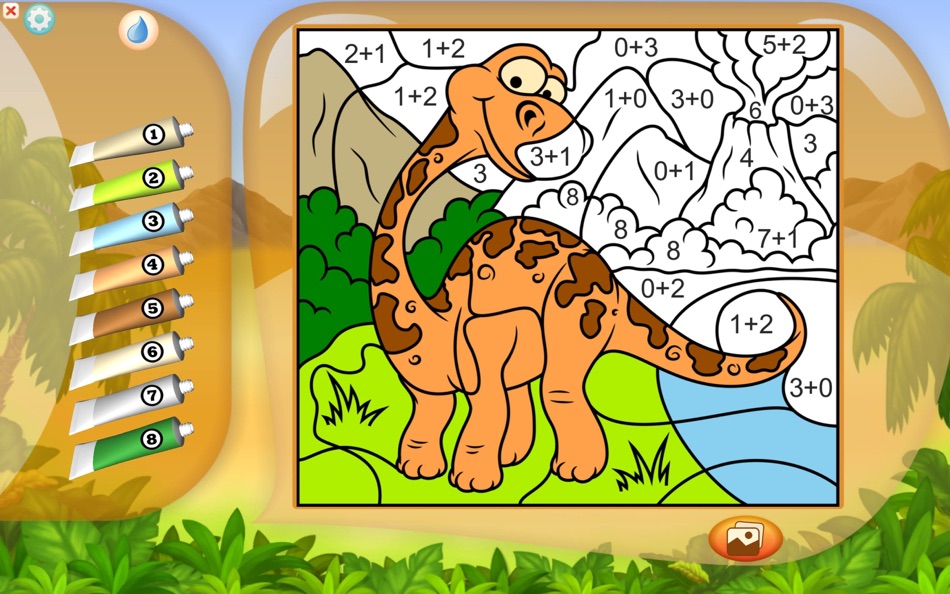 #1. Paint by Numbers - Dinosaurs (macOS) 由: Kedronic UAB