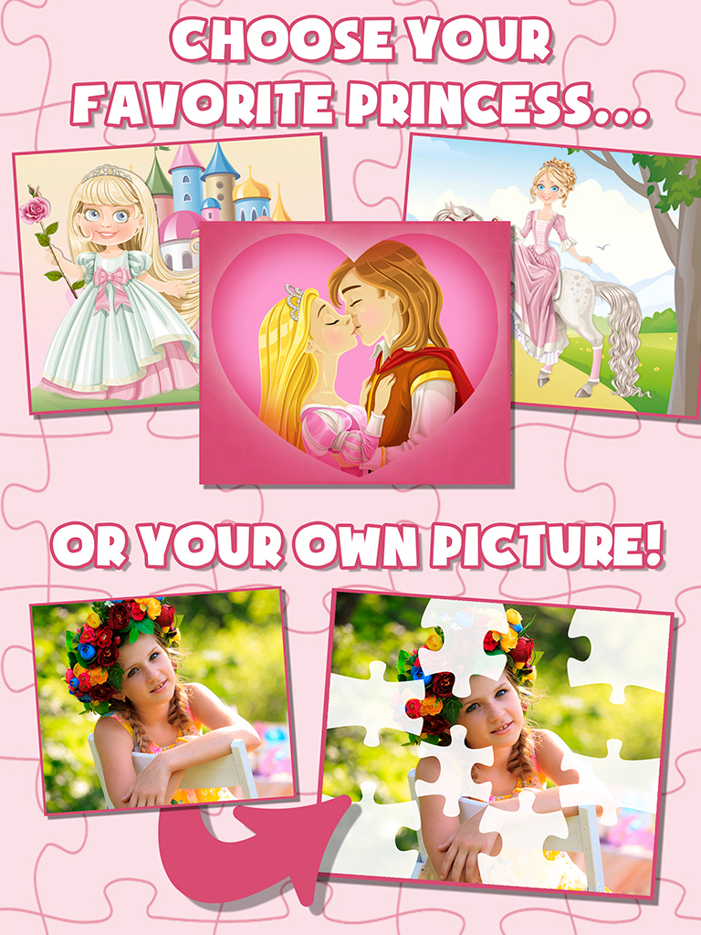 Princess Slide Magic Puzzle & Photos - Princesses Sliding Block Jigsaw Game screenshot 7