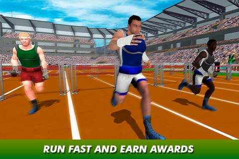 Athletics Running Race Game Full screenshot 3