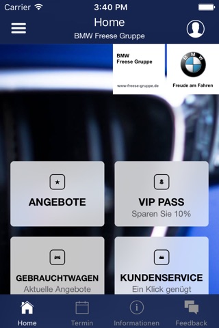 BMW Freese Gruppe screenshot 2