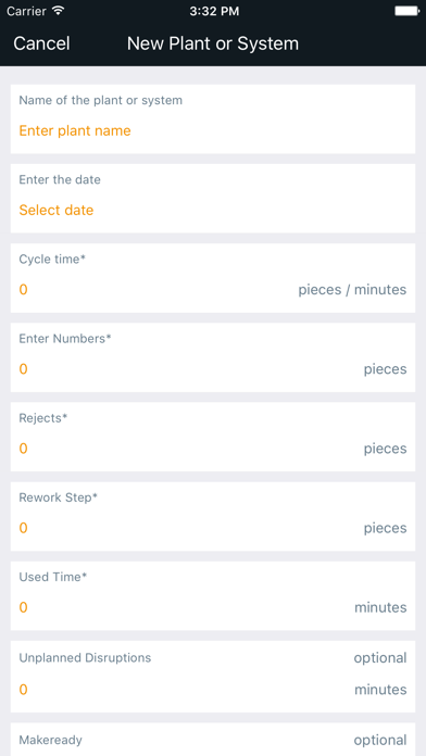 Screenshot 3 of Performance Center OEE App