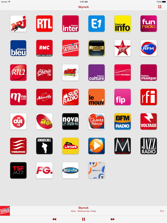 Screenshot #4 pour Radios France: Top Radios