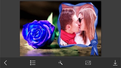 Rose Flower Photo Frame - Amazing Picture Frames & Photo Editor iPhone screenshot 4 - Photo & Video app