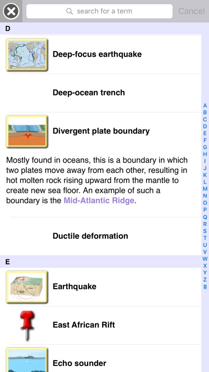 Plate Tectonics Visual Glossary and Atlas