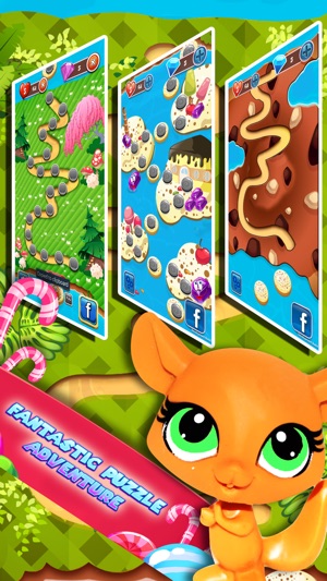 Gummy Mania - Match 3 Magic Candy Drop Treats Blaster Blitz (圖4)-速報App